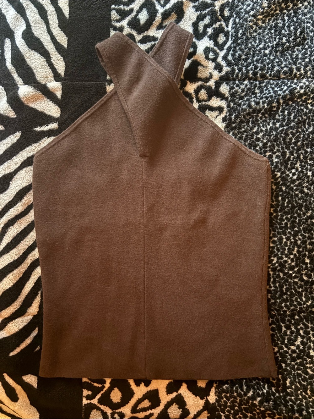 Babaton Raise Top in Rich Mocha Brown